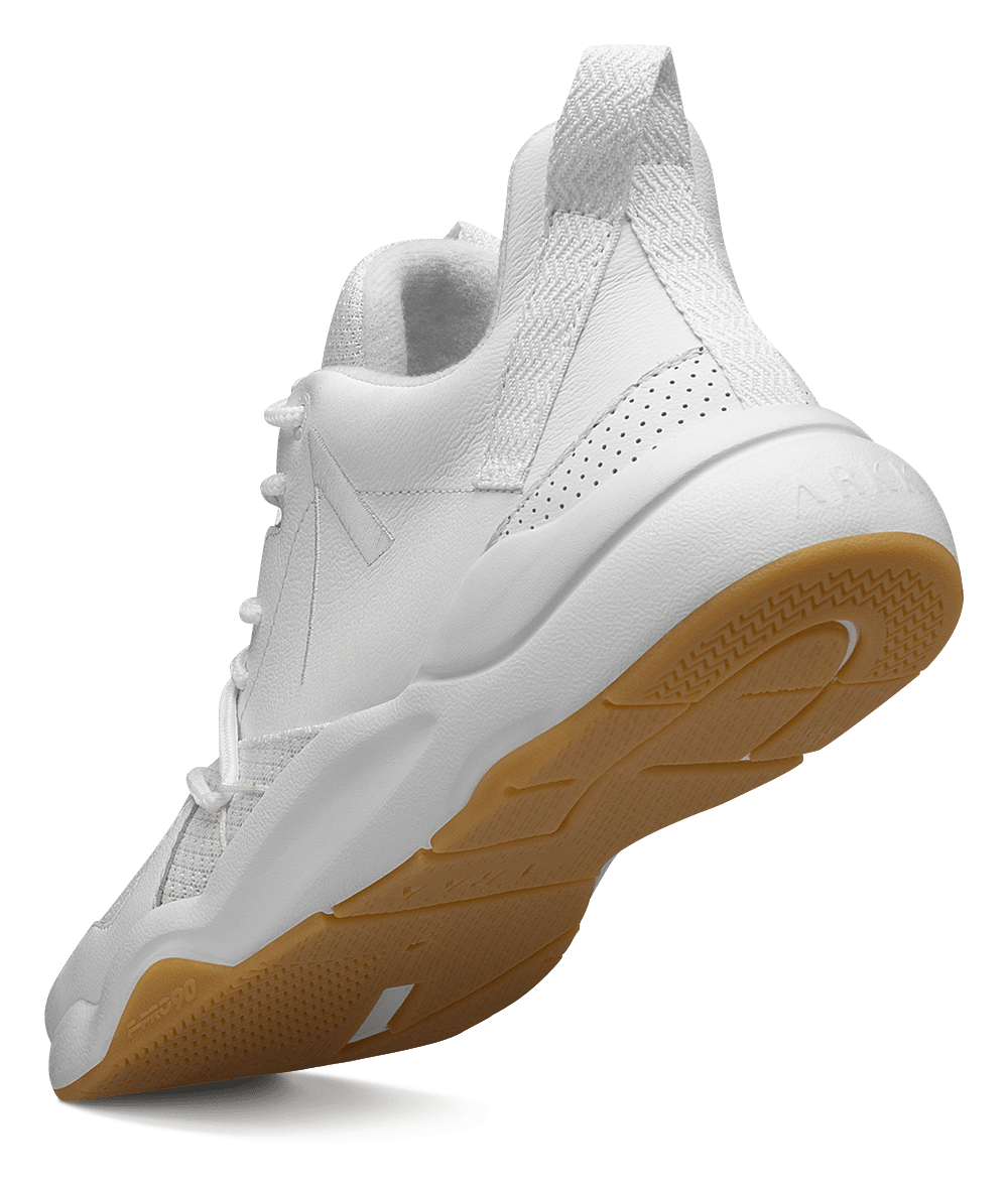 ARKK Collection Asymtrix Mesh F-PRO90 | All White Light Gum | Men Asymtrix